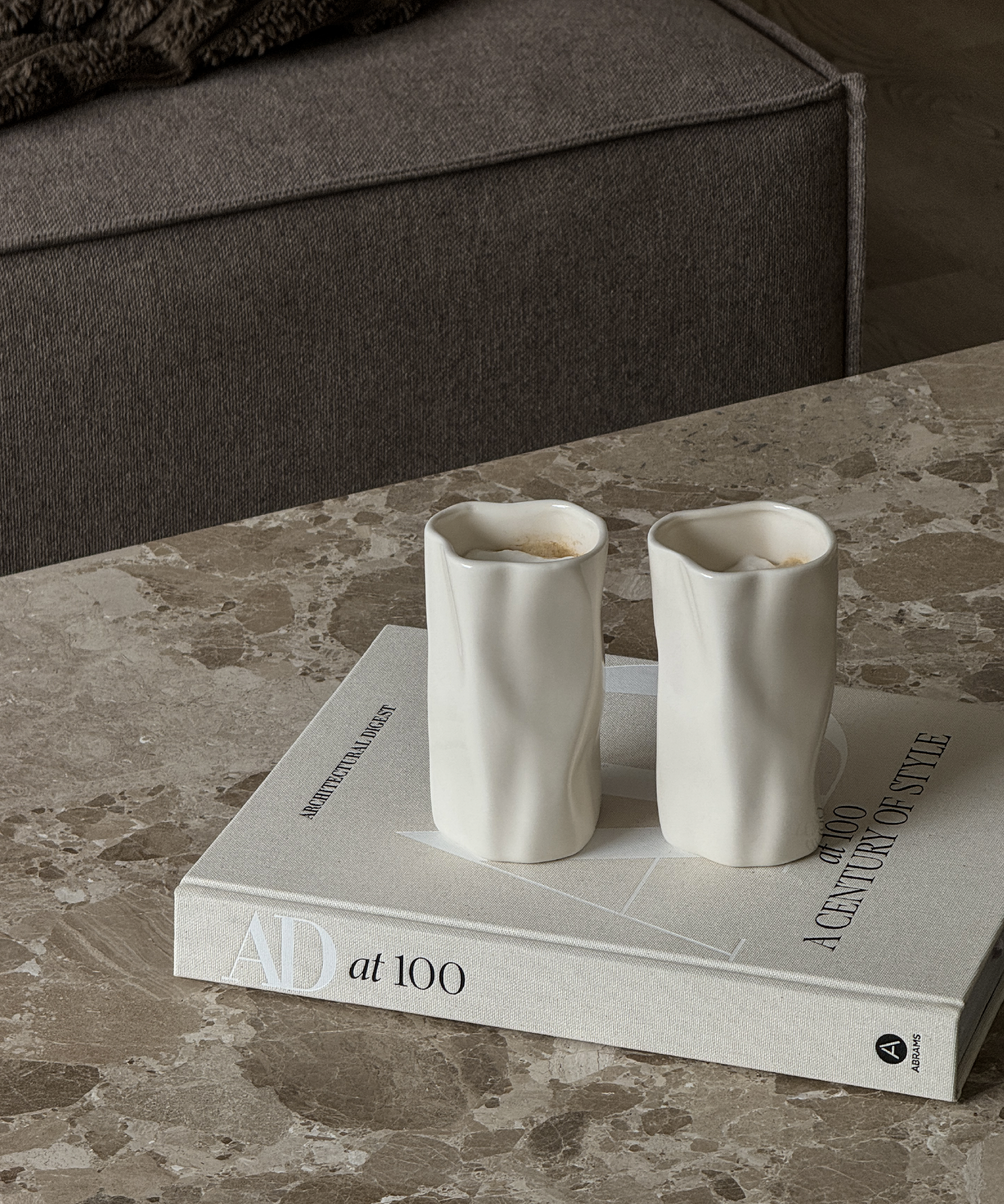 Large organic ceramic mug in cream white | Alaska