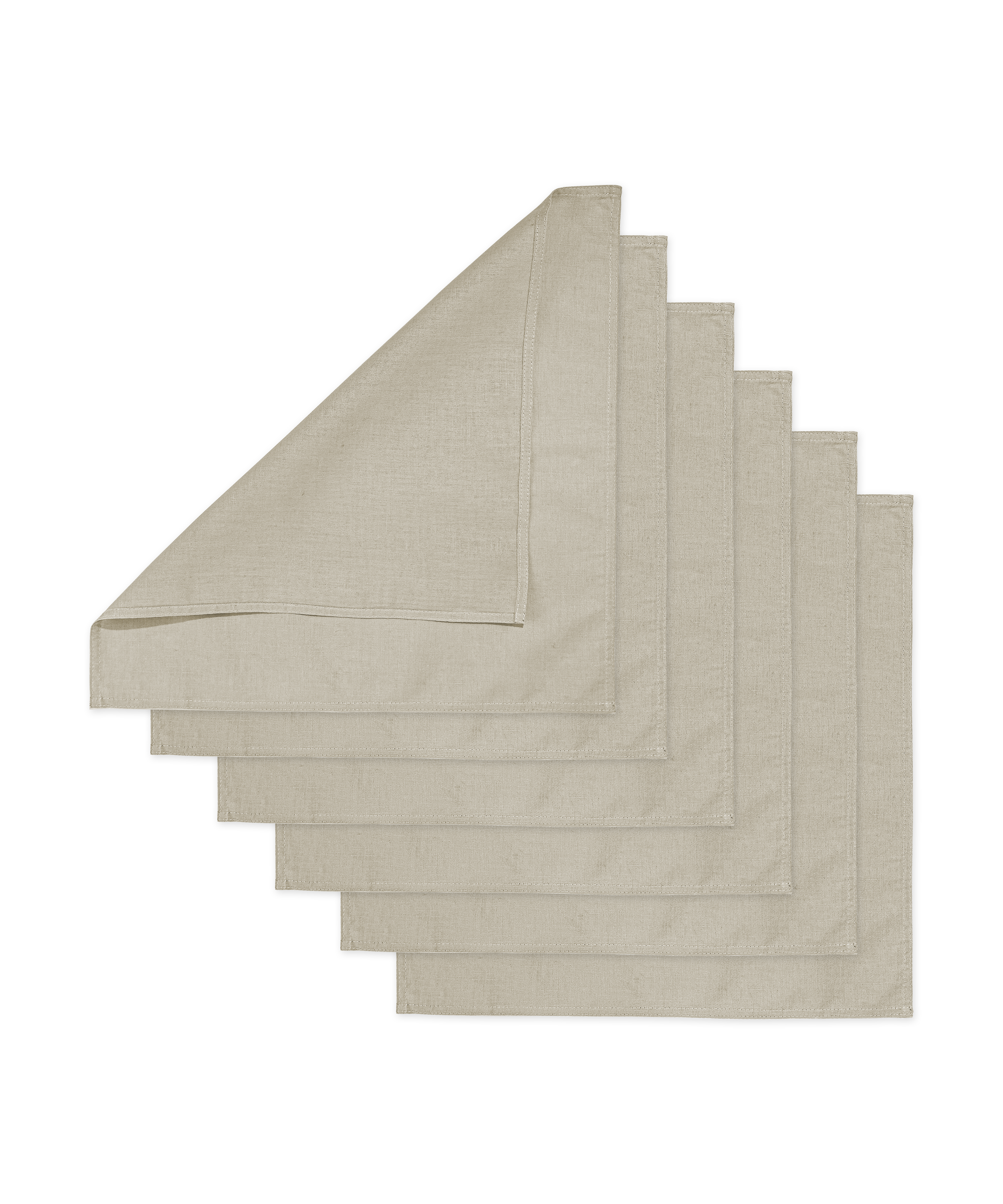 Beige napkins set of 6 | Kyla
