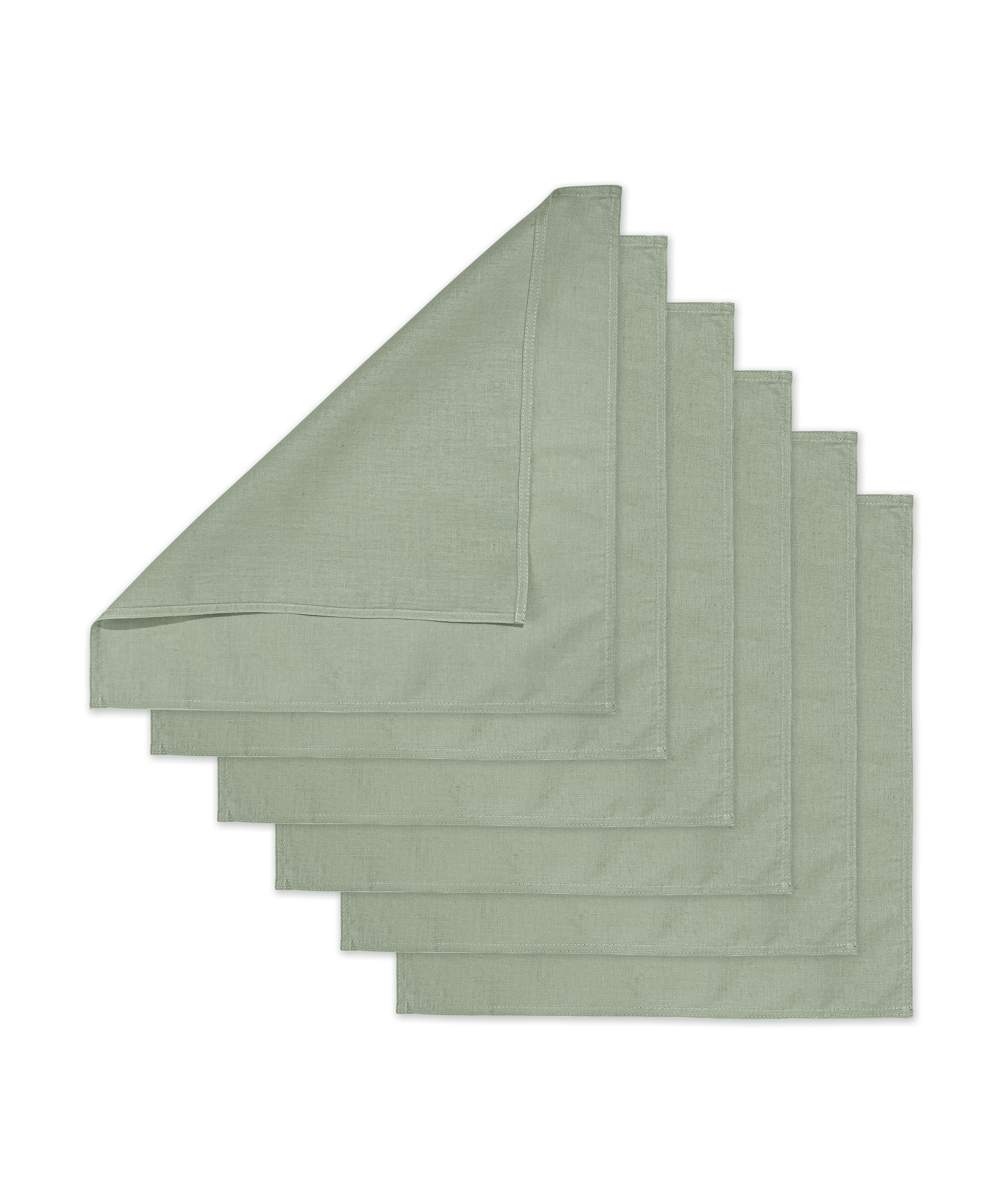 Sage green napkins set of 6 | Kyla