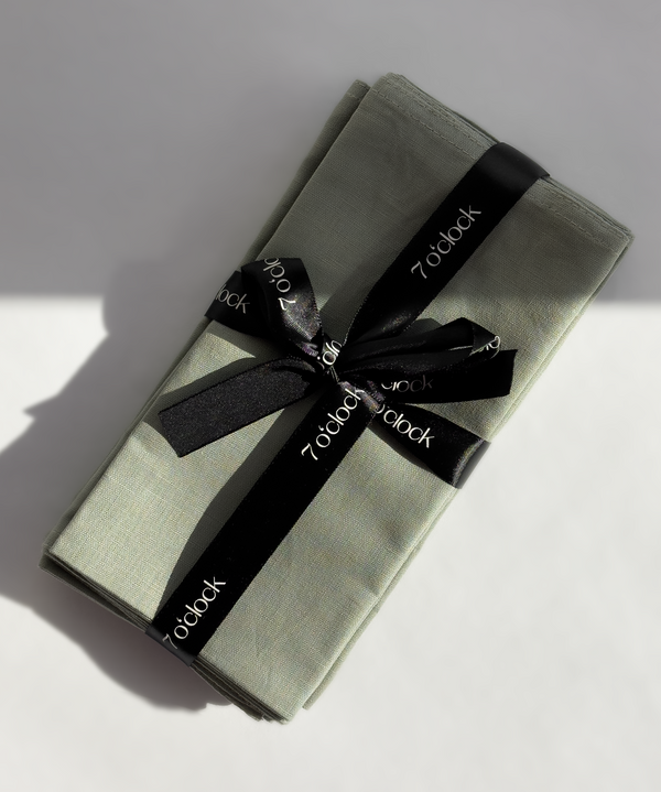 Sage green napkins set of 6 | Kyla