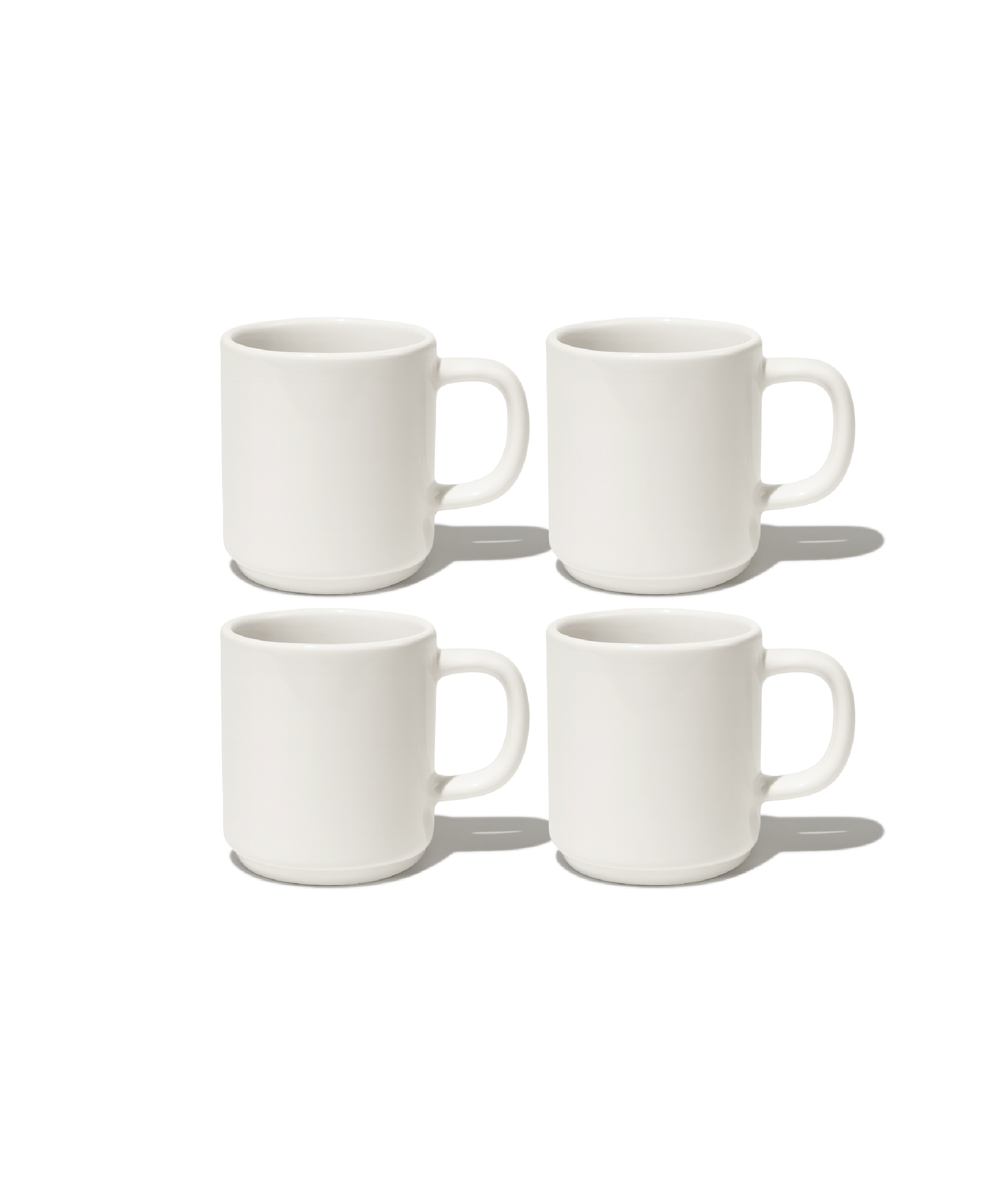 Espresso cup cream white glossy | Nia