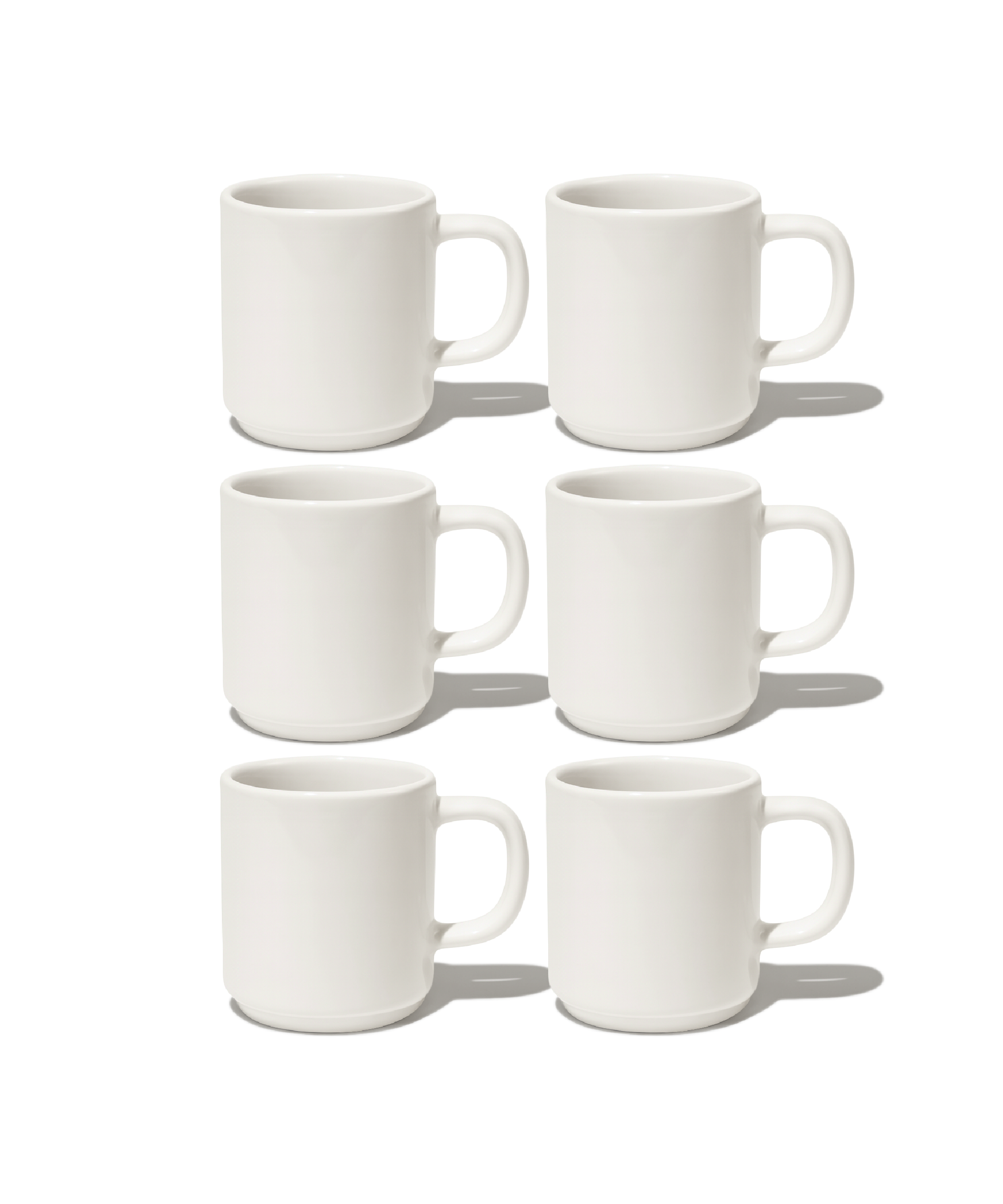 Espresso cup cream white glossy | Nia