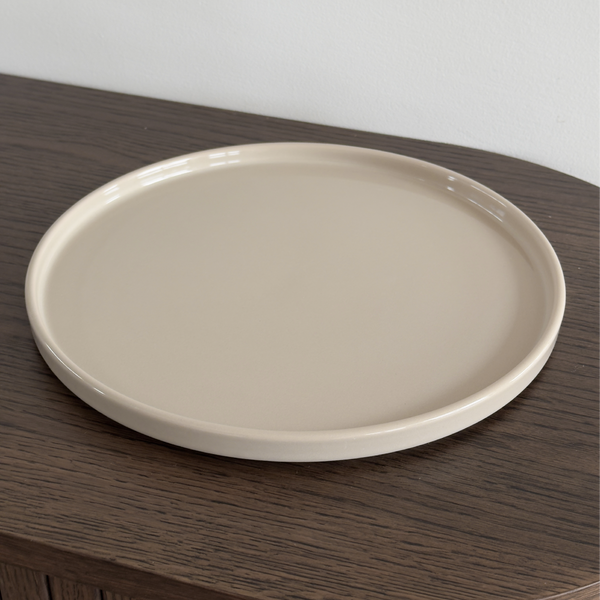 Large Plate Taupe | Nia | Single