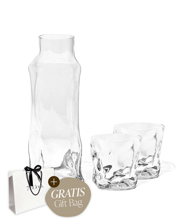 Small organic glass with carafe | Alaska