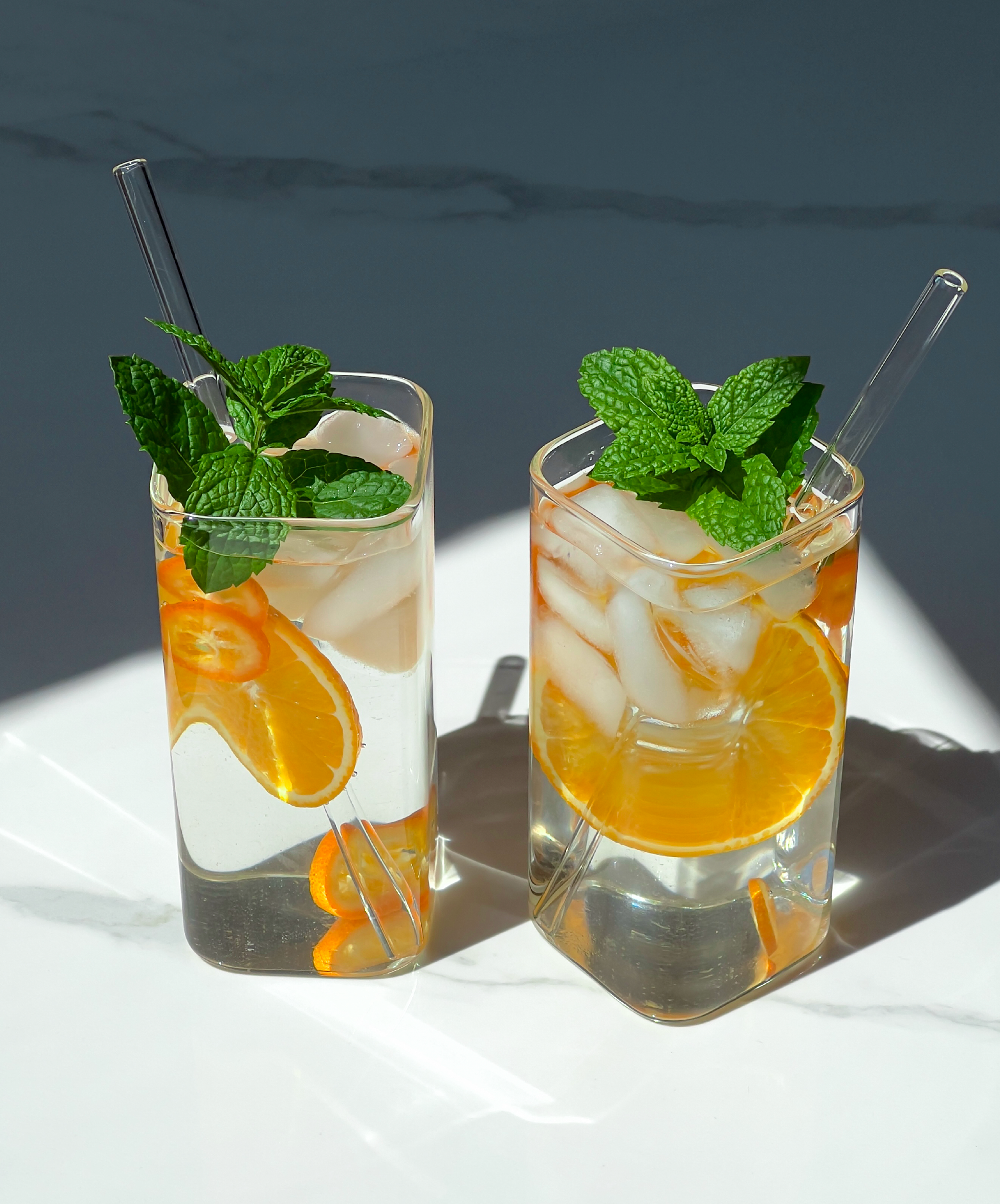 Glass square design | Cuba