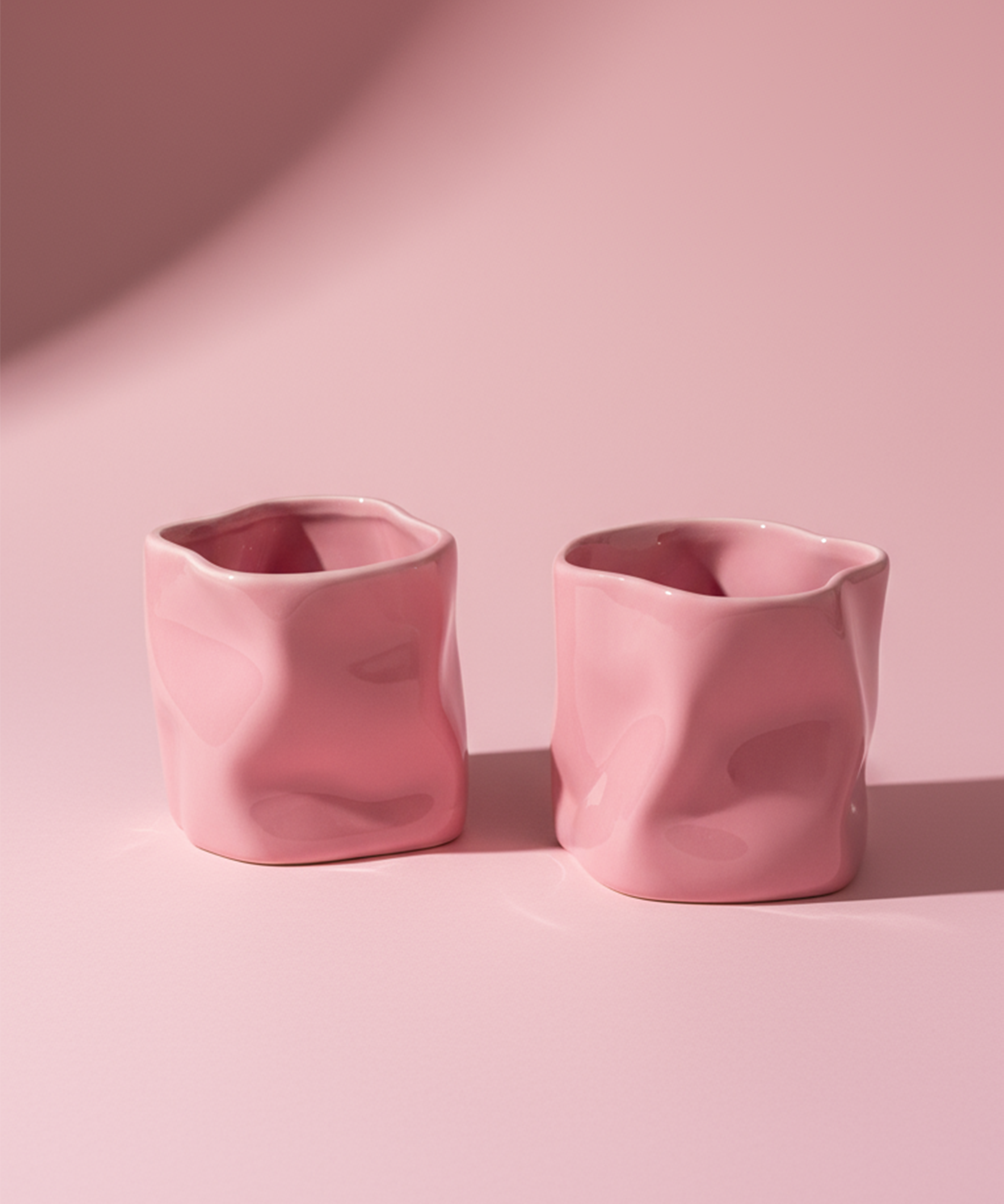 Organic ceramic mug 350ml in pink | Alaska