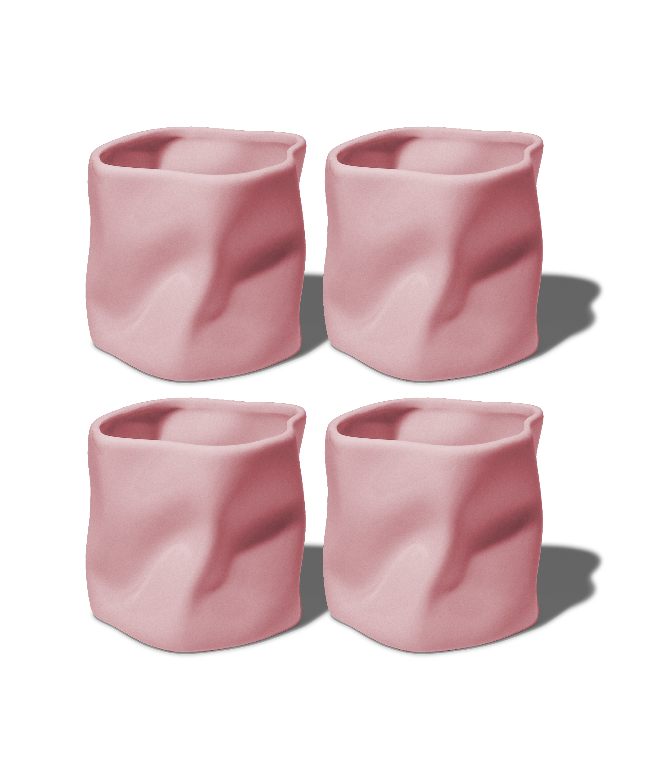 Organic ceramic mug 350ml in pink | Alaska
