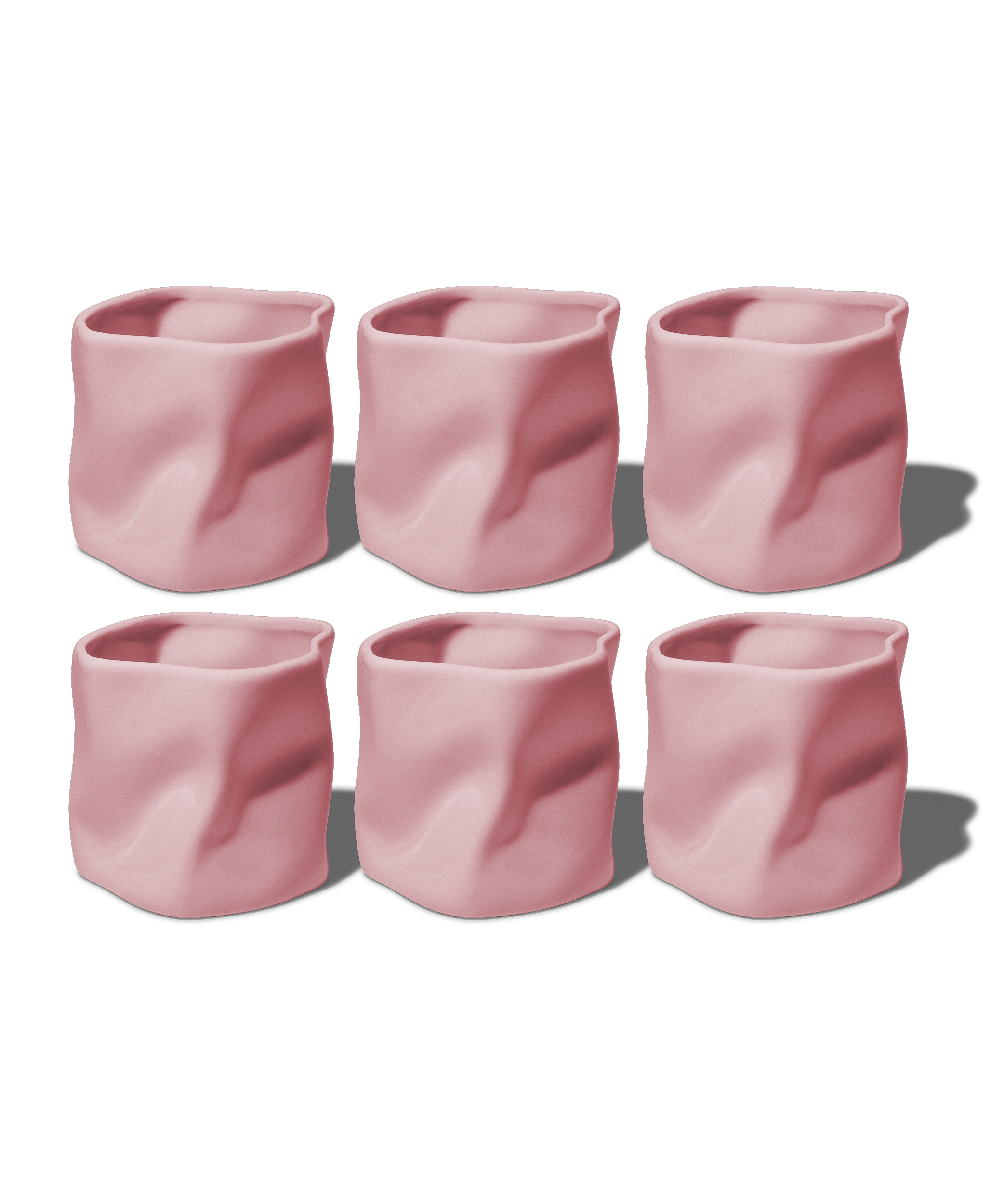 Organic ceramic mug 350ml in pink | Alaska