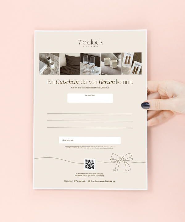 Voucher to print | 10€ to 150€