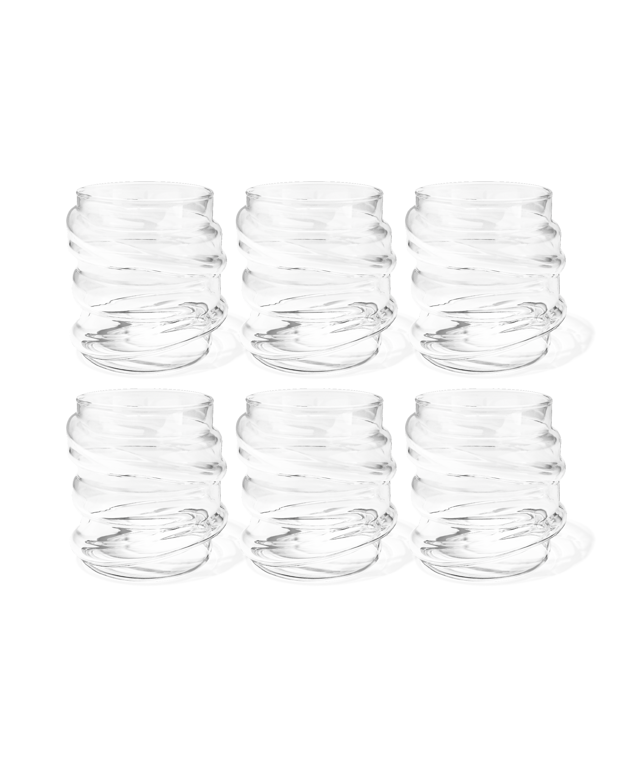 Glas mit Spiral-Twist | Orlando
