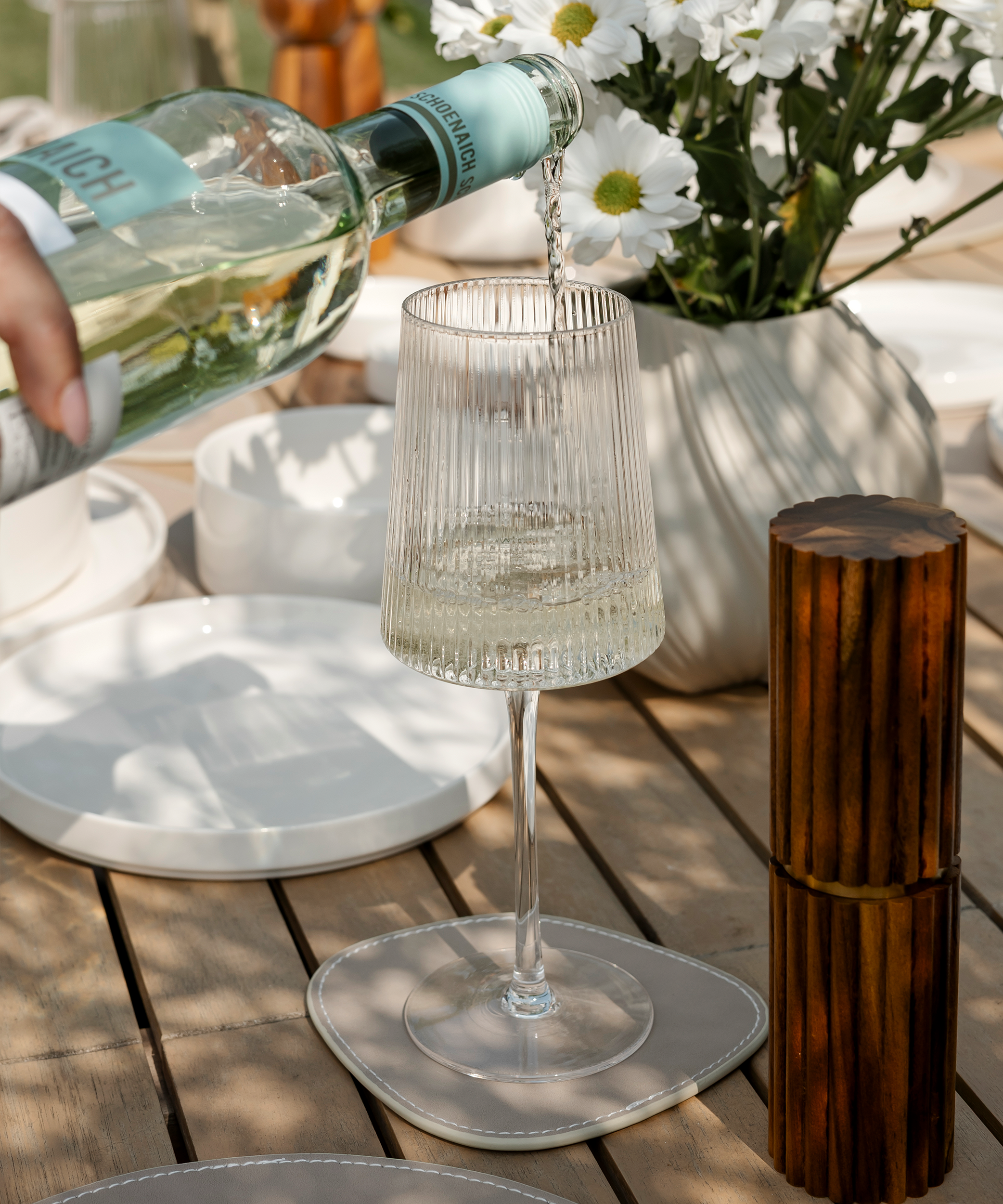 Fluted wine glass | Paris