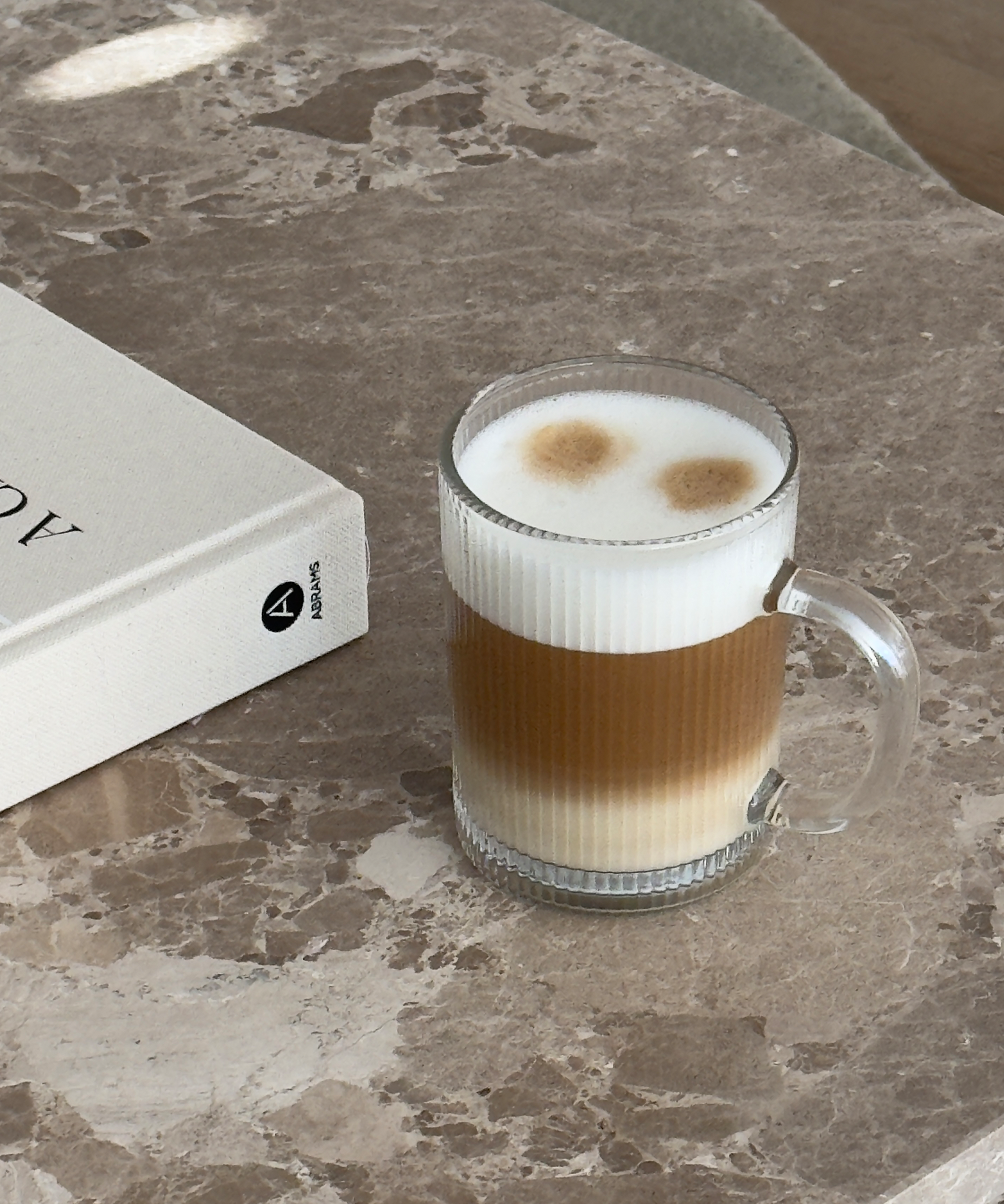 Fluted glass cup (300ml) | Paris