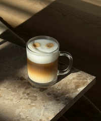 Fluted glass cup (300ml) | Paris