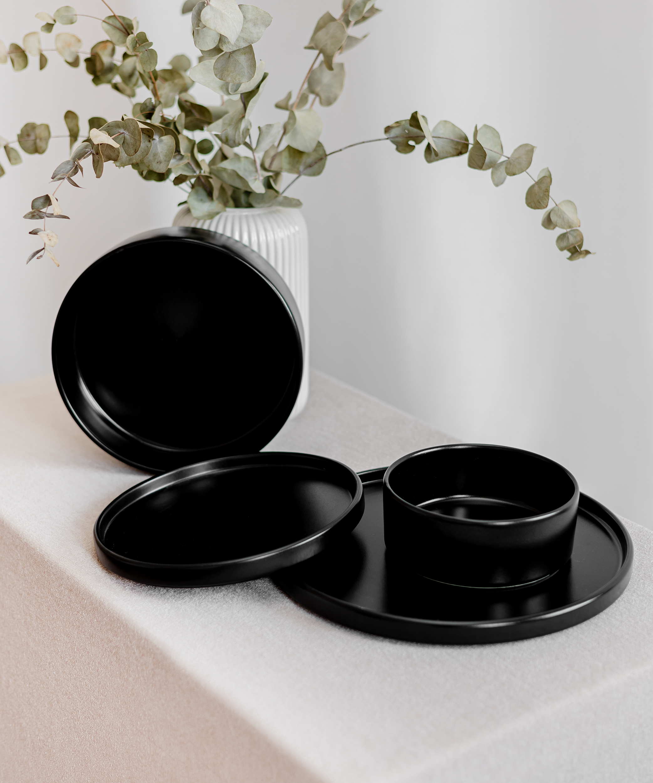 Black tableware set | Nia