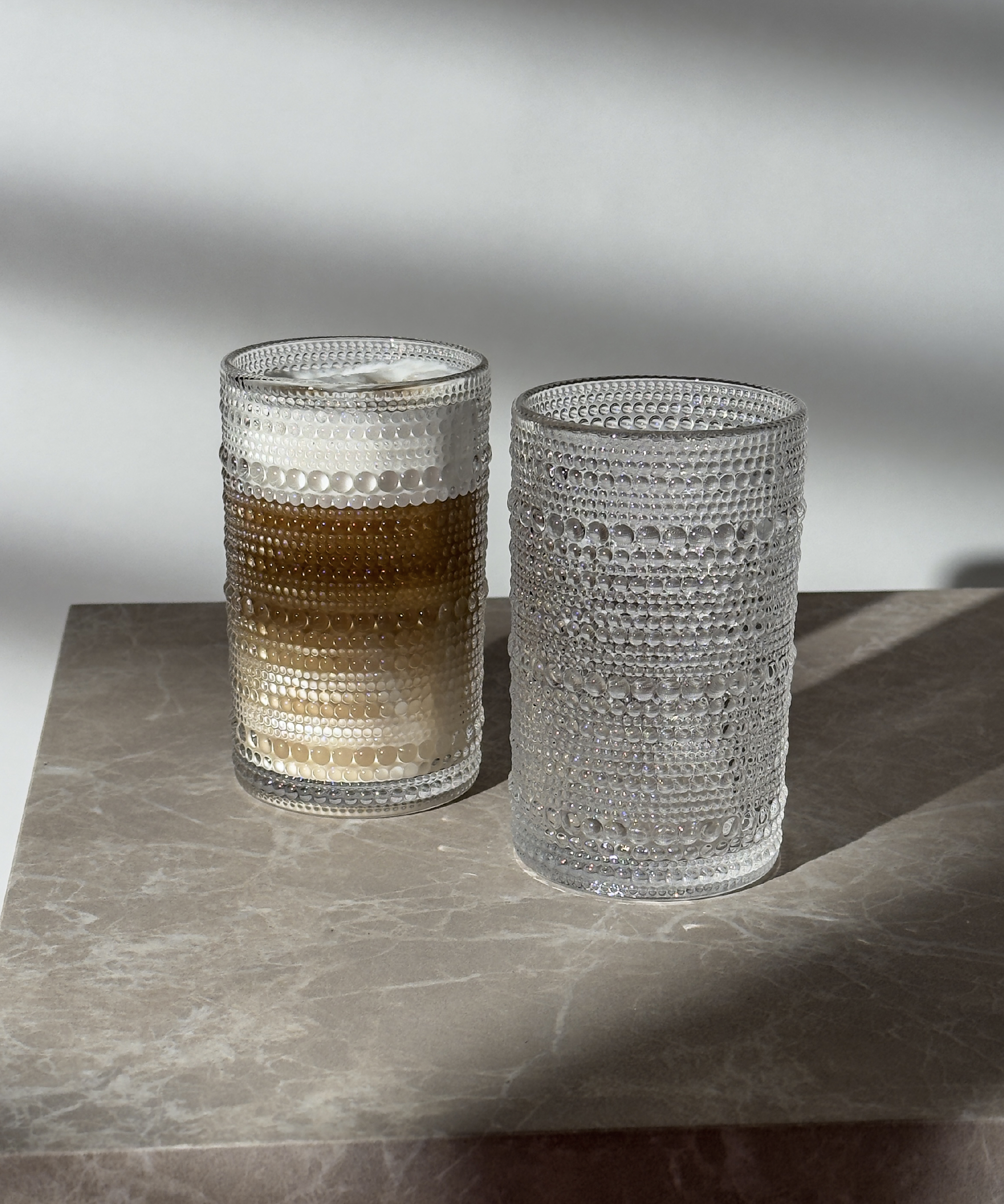 Large beaded glass | Atlanta