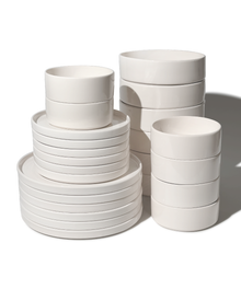 Tableware set in cream white | Nia