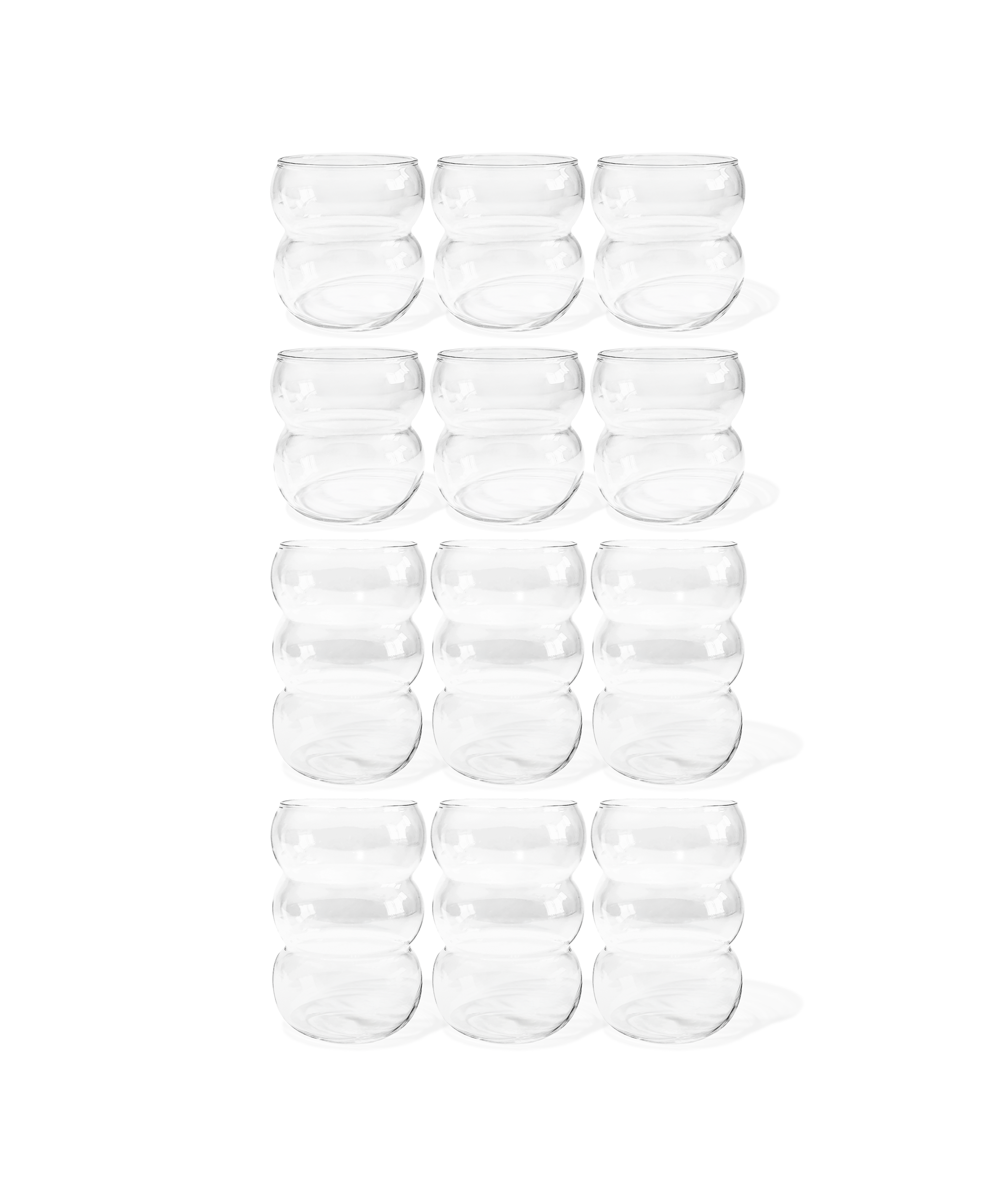 Bubble Design Glass Set | Rio