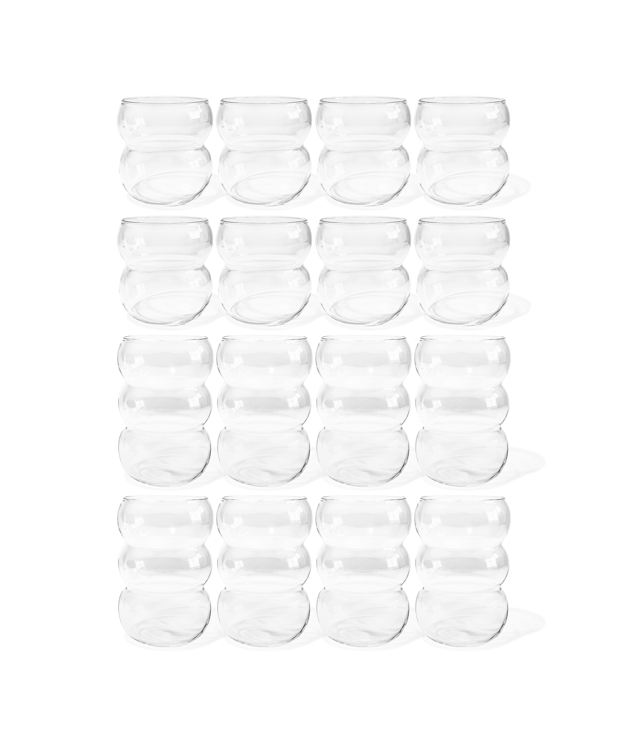 Bubble Design Glass Set | Rio