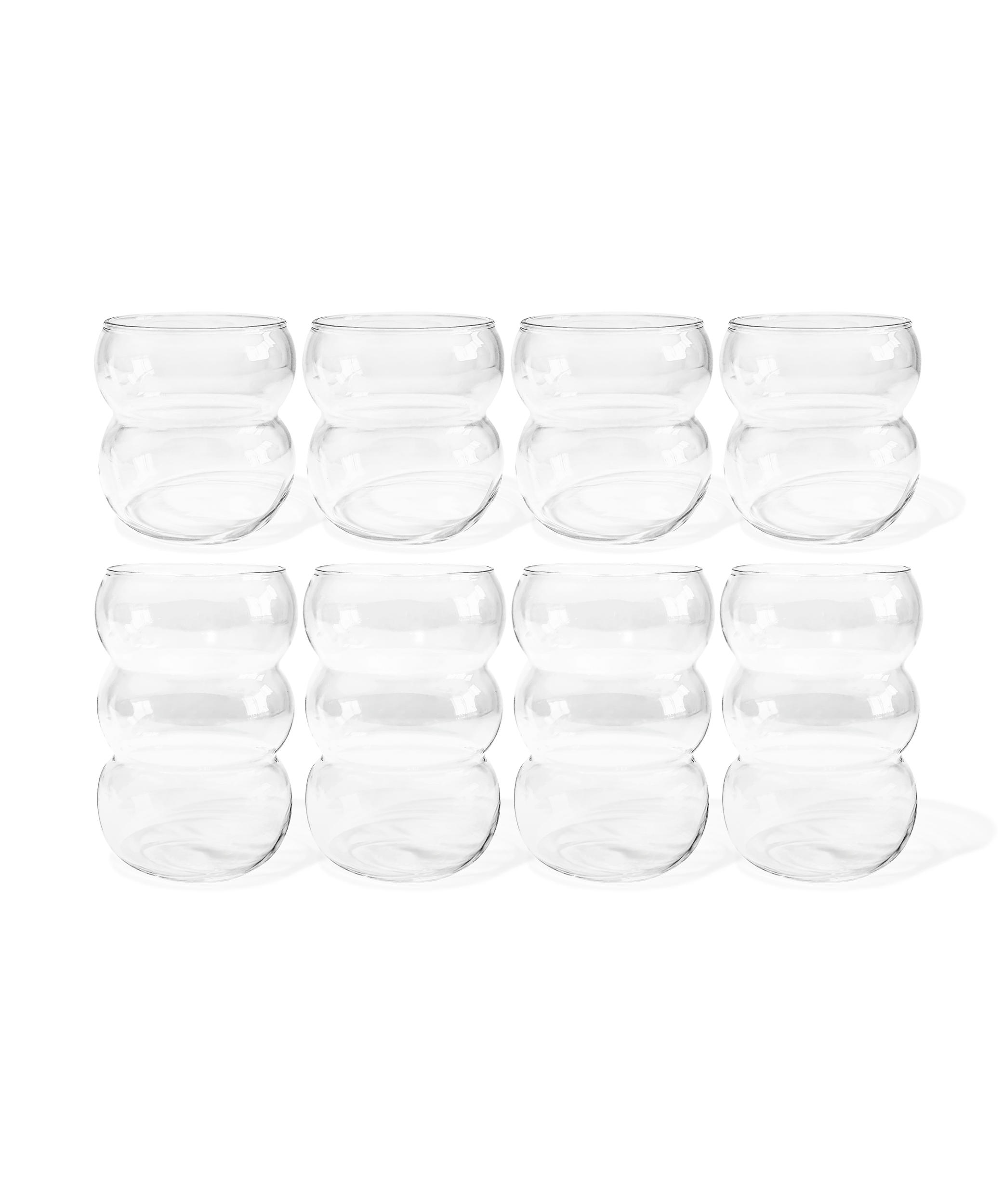 Bubble Design Glass Set | Rio