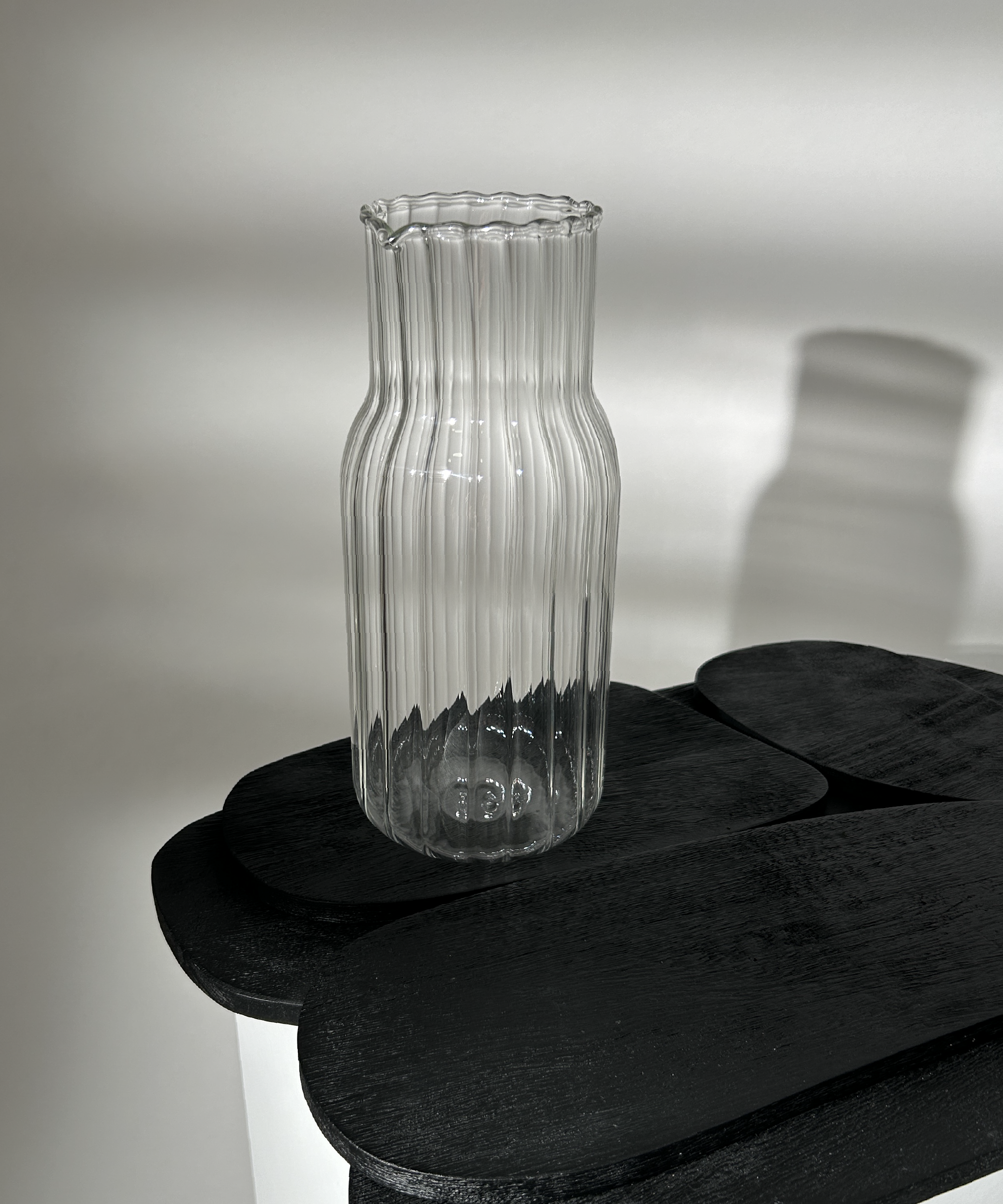 Water carafe & glass set striped design | Norway