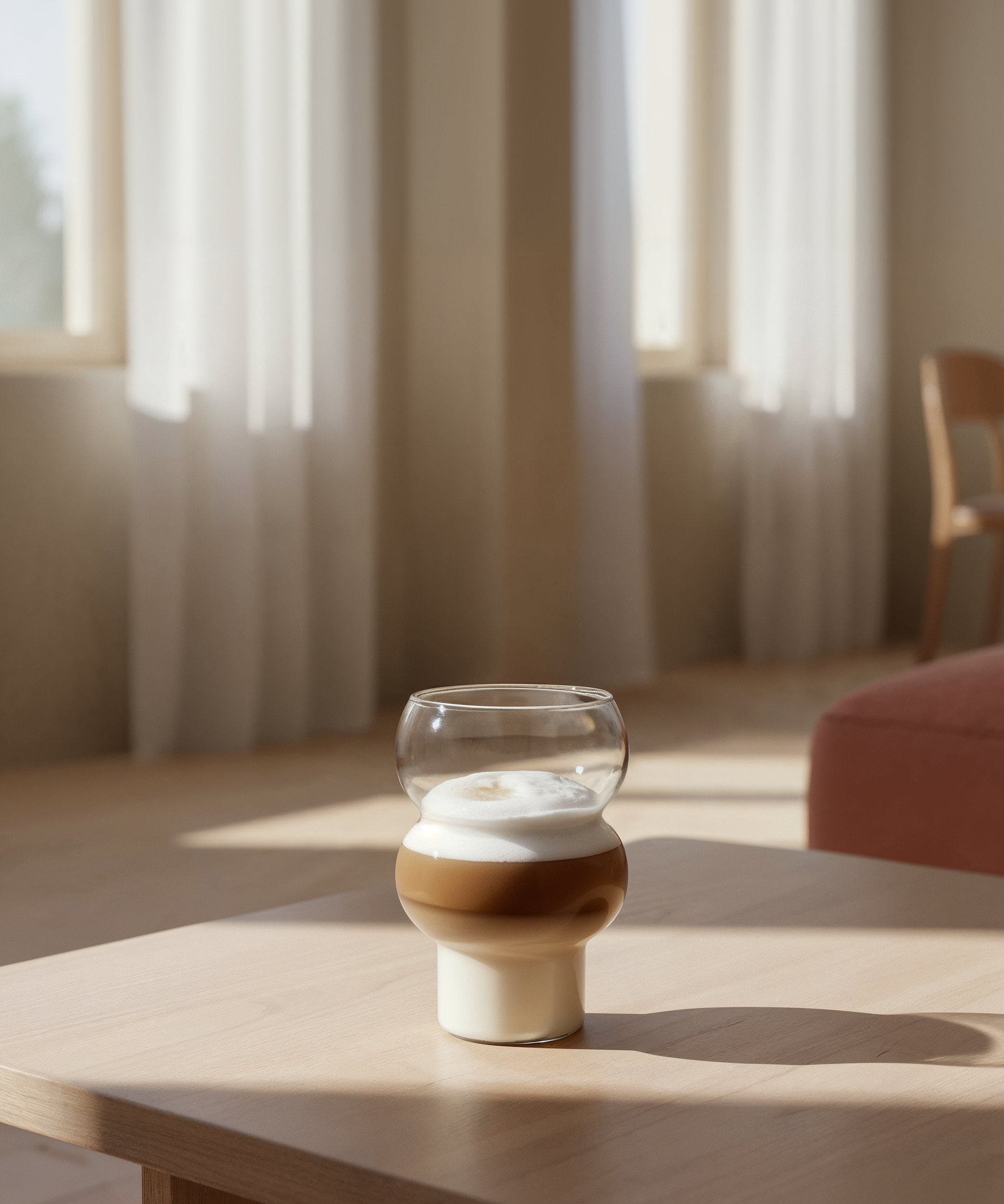 Large glass with two bubbles | Tokyo