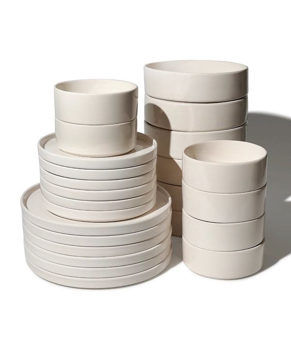 Large plate cream white | Nia | Single