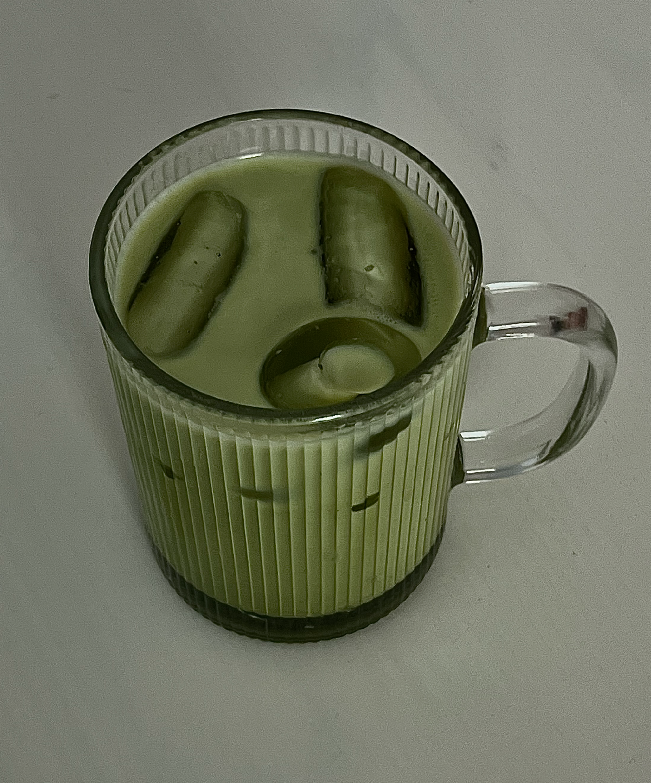 Fluted glass cup (300ml) | Paris