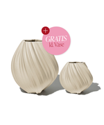 V-Day Edition Vasen-Set Beige | Flora
