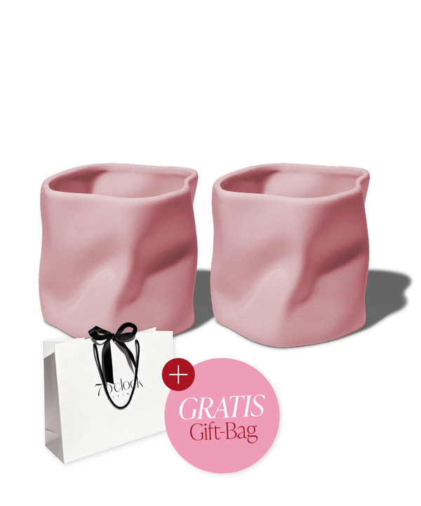 Organic ceramic mug 350ml in pink | Alaska