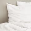 White muslin double bed linen | Haven