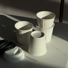 To-Go Cup Silicone Lid Set of 2 White | Brooklyn