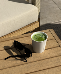 Ceramic To-Go Mug with Black Silicone Lid | Brooklyn
