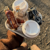 Ceramic To-Go Mug with White Silicone Lid | Brooklyn