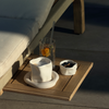 Silicone Coasters with Organic Design, Beige | Elou