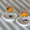 Silicone Coasters with Organic Design, Beige | Elou