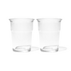 Clear Drinking Glass in To-Go Design | Liva