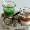 Clear Drinking Glass in To-Go Design | Liva