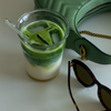 Clear Drinking Glass in To-Go Design | Liva