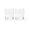 Drinking Glass in a Curved Design | Cala