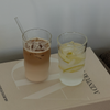 Large Drinking Glass in a Wave Design | Capri