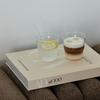 Small Drinking Glass in a Wave Design | Capri