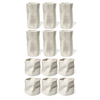 Set of Small & Large Ceramic Mugs Cream White | Alaska