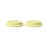 To-Go Cup Silicone Lid Set of 2 Butter Lemon | Brooklyn