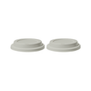 To-Go Cup Silicone Lid Set of 2 Greige | Brooklyn