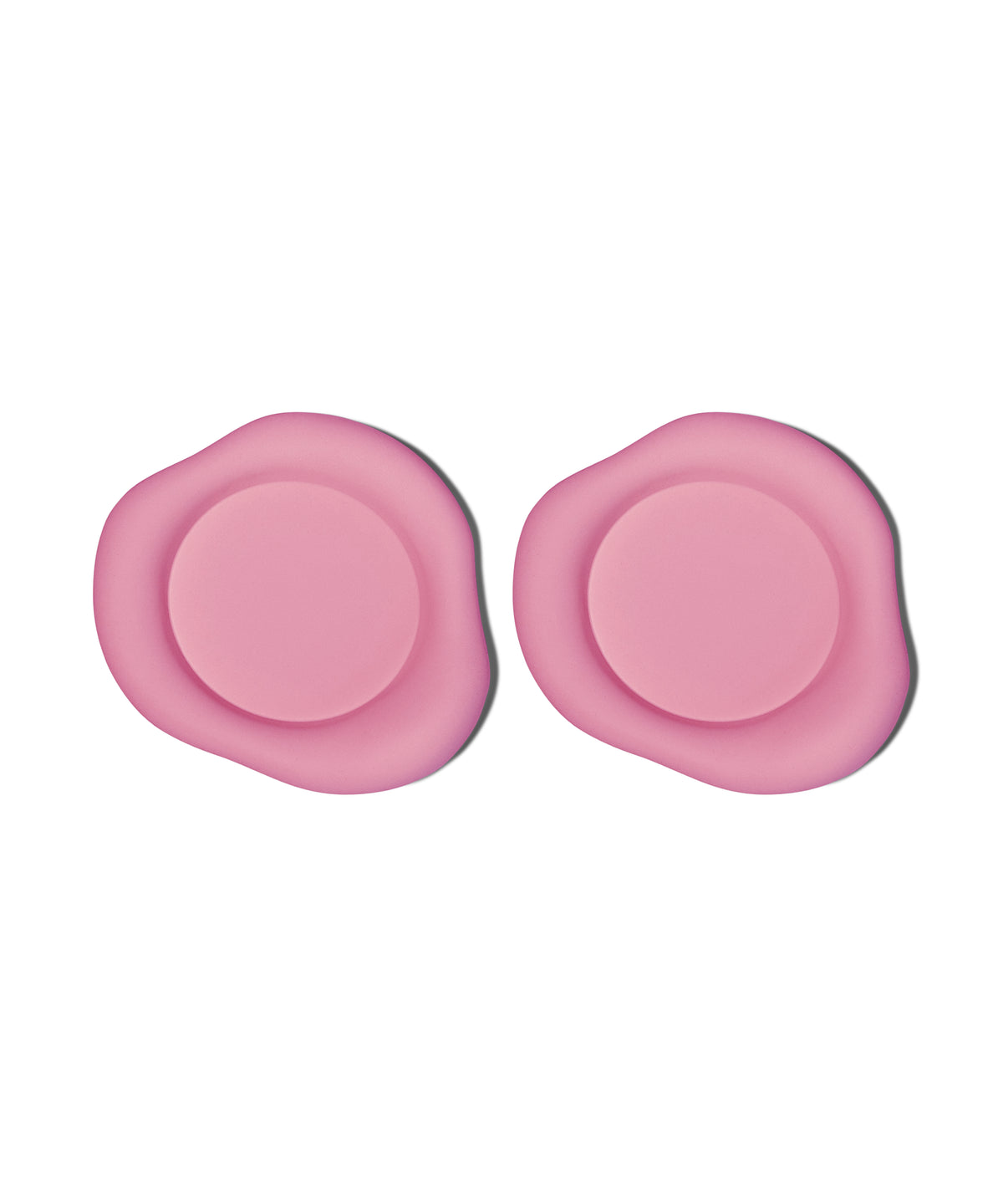Silikon Untersetzer im organischen Design in Pink – elou collection von 7 O'CLOCK