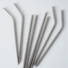 Long Stainless Steel Straws, Set of 8, 20cm | Eli