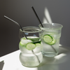 Long Stainless Steel Straws, Set of 8, 20cm | Eli