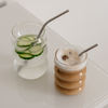 Short Stainless Steel Straws, Set of 8, 15cm | Eli