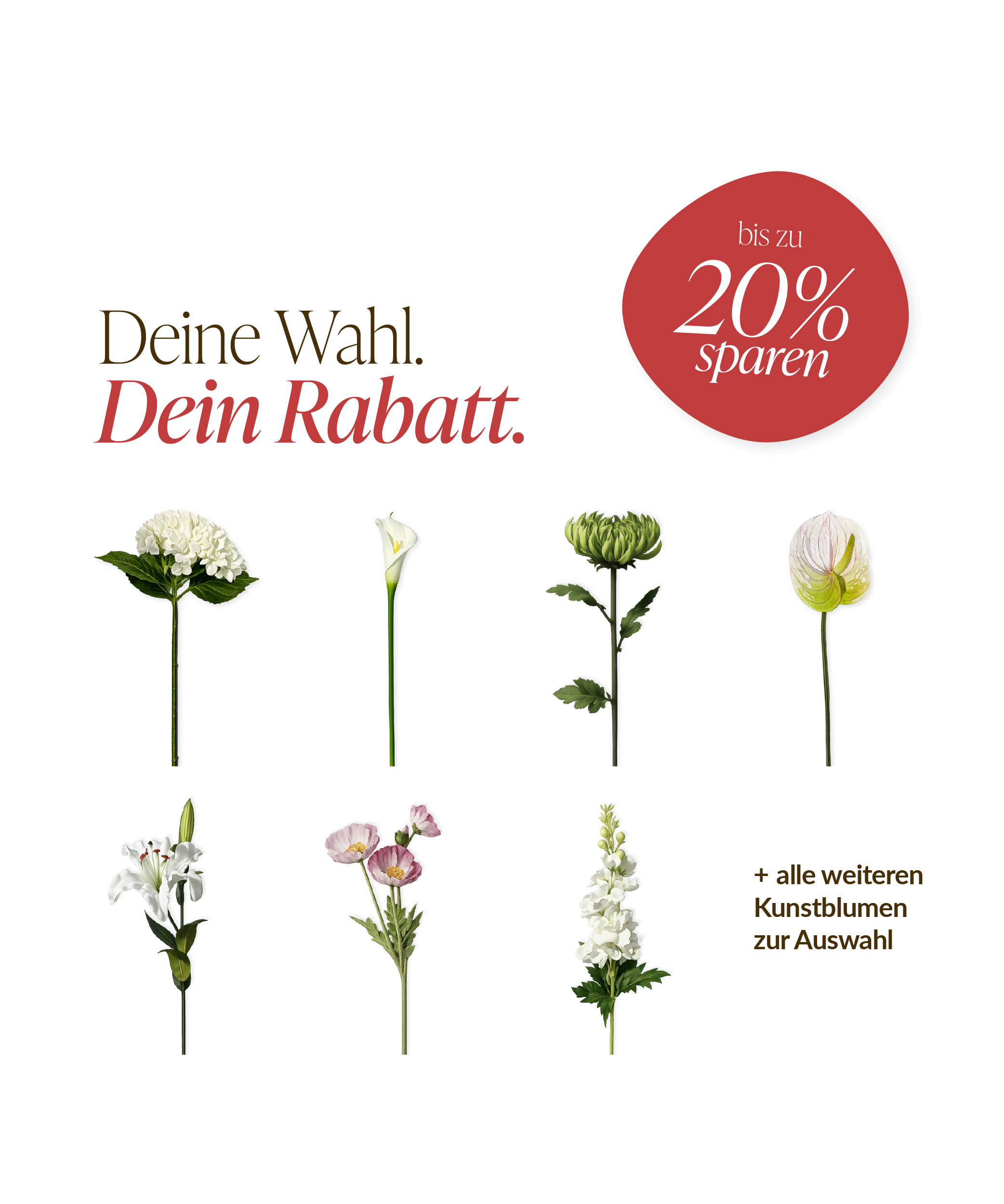 Dein Wunsch-Strauß erstellen