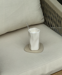Large organic ceramic mug in cream white | Alaska